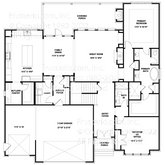Colby House Plan First Floor Plan