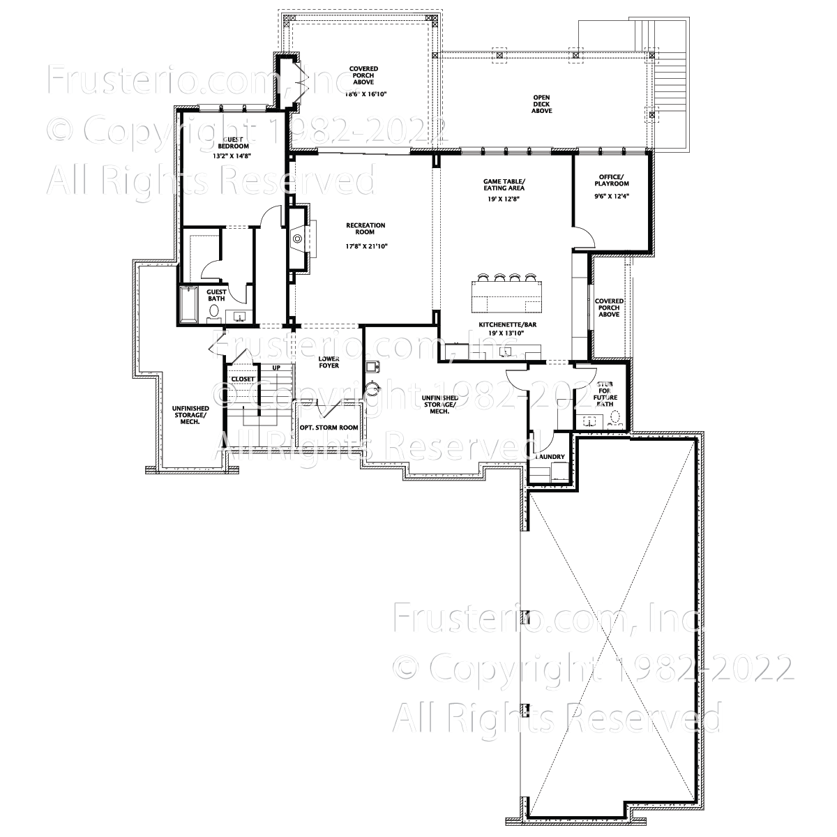 Hampton House Plan 3rd Floor