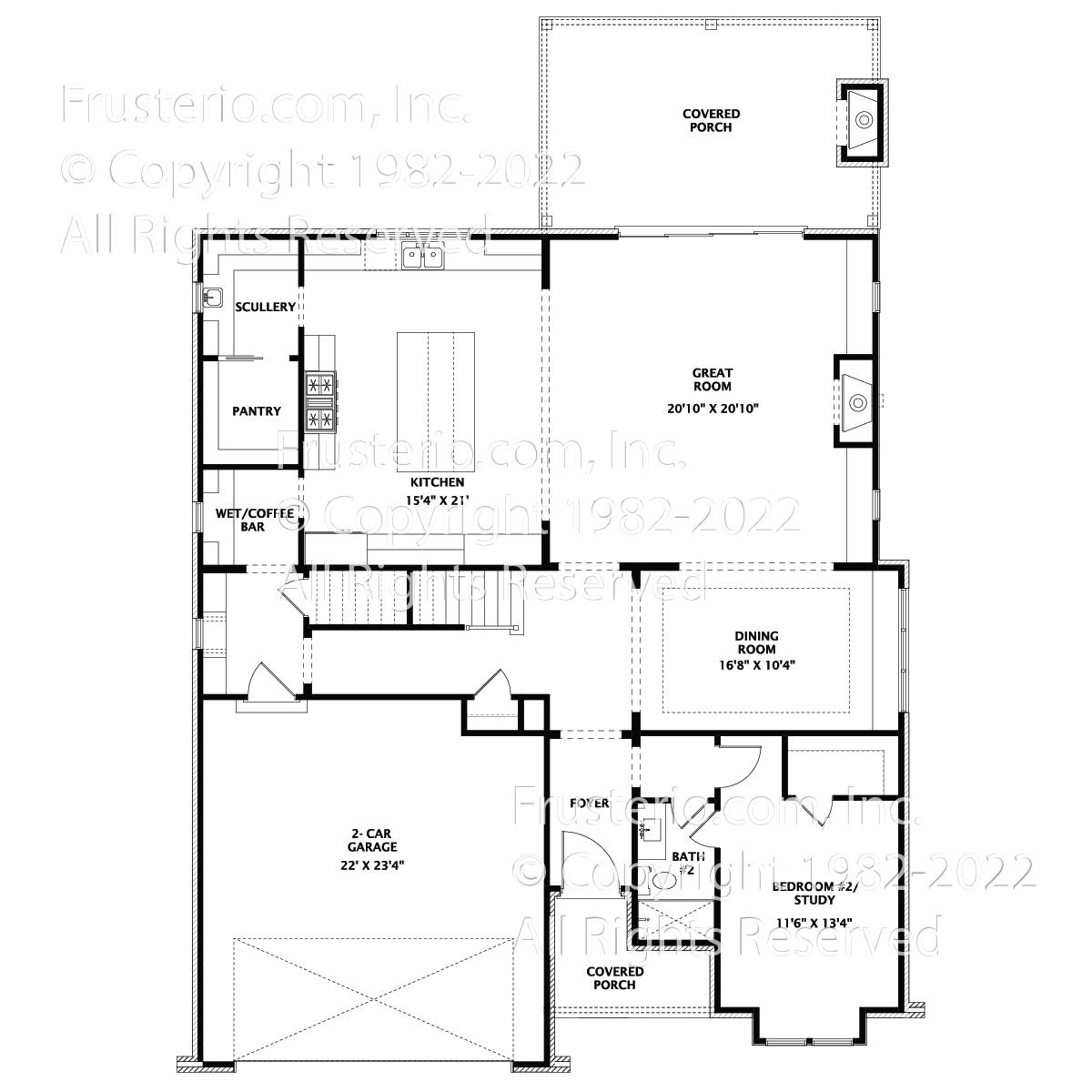 Lucille House Plan First Floor Plan