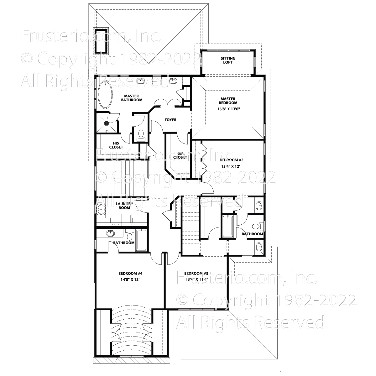 Ashcroft House Plan 2nd Floor