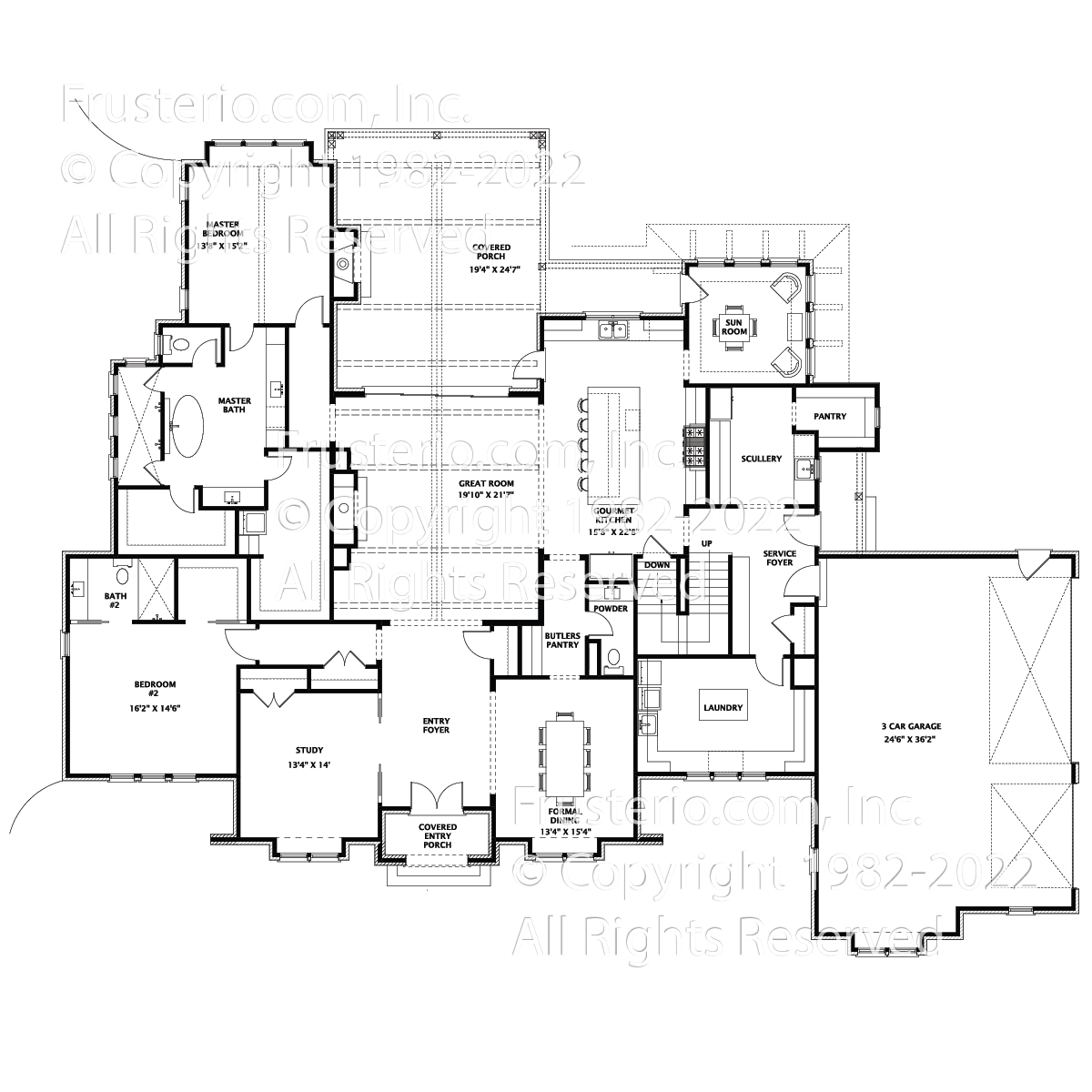 Murphy House Plan First Floor Plan