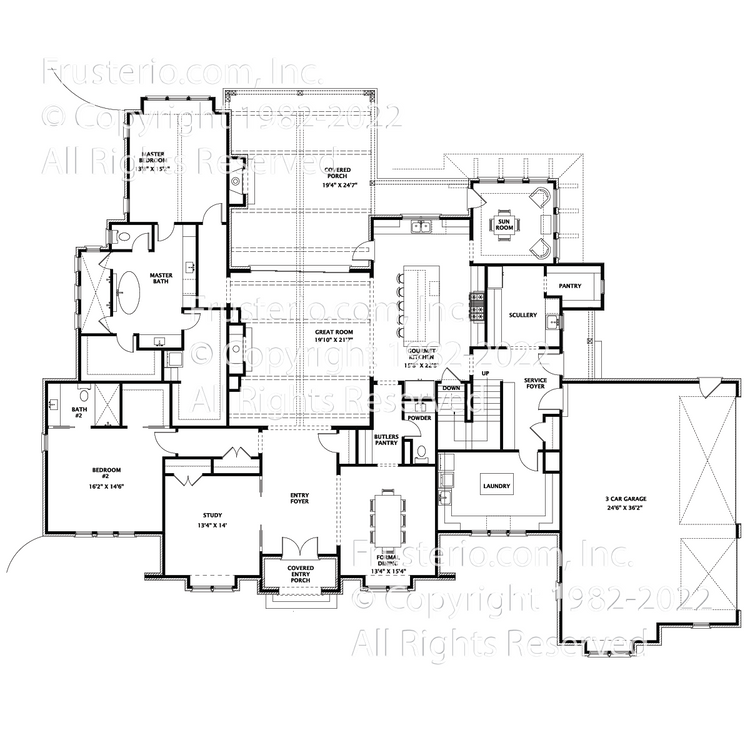 Murphy House Plan First Floor Plan