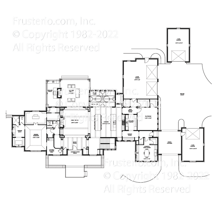 McKenzie House Plan First Floor Plan