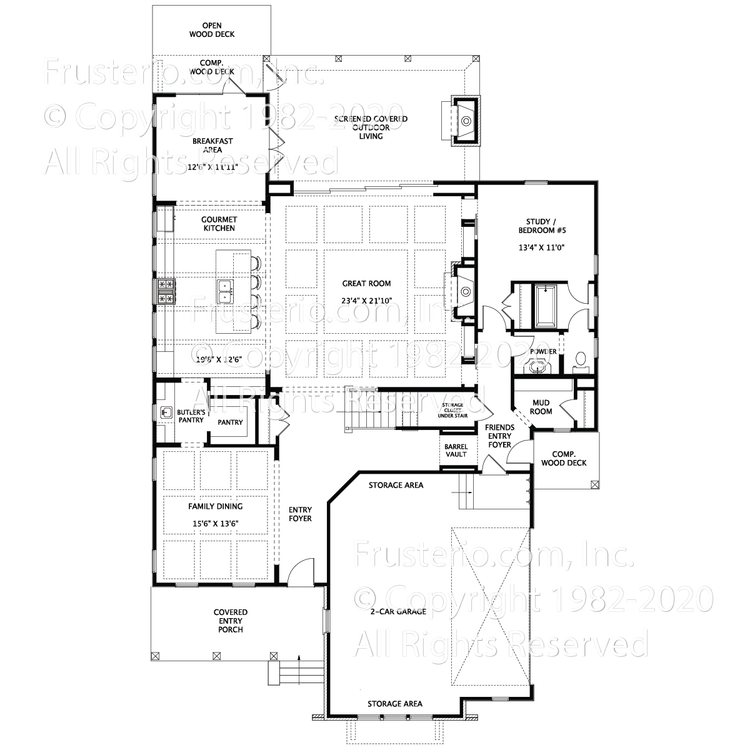 Thora House Plan First Floor Plan