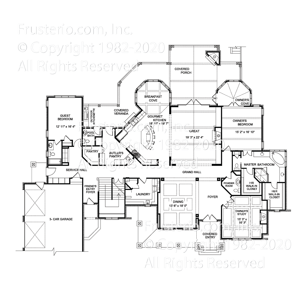 Keith House Plan First Floor Plan