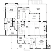 Whitworth House Plan First Floor Plan