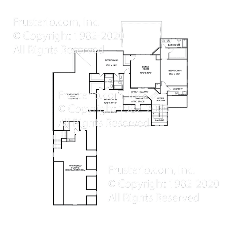 Hendrix House Plan 2nd Floor