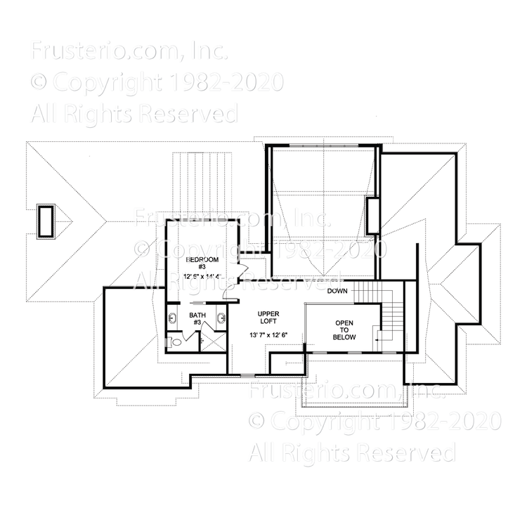 Aspen House Plan 2nd Floor
