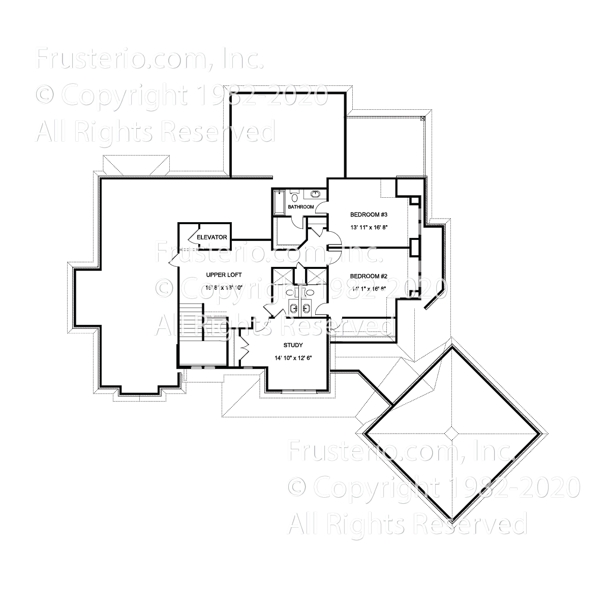 Mathews House Plan 2nd Floor