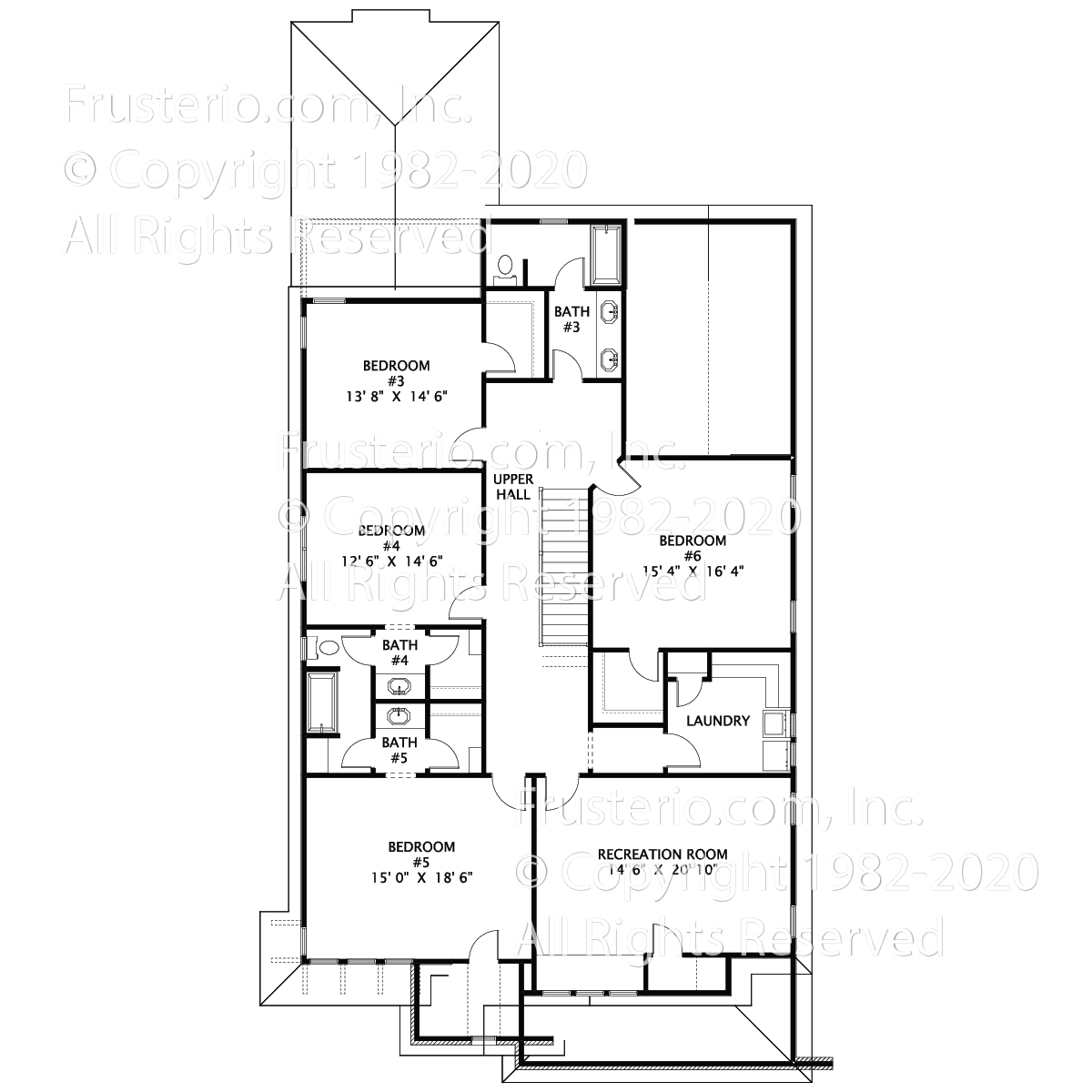 Nenna House Plan 2nd Floor