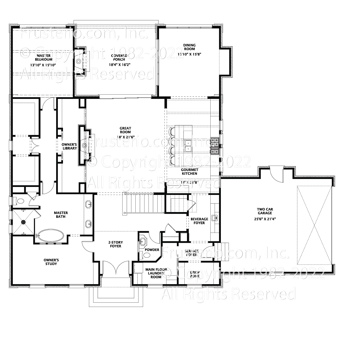 Audrey House Plan First Floor Plan