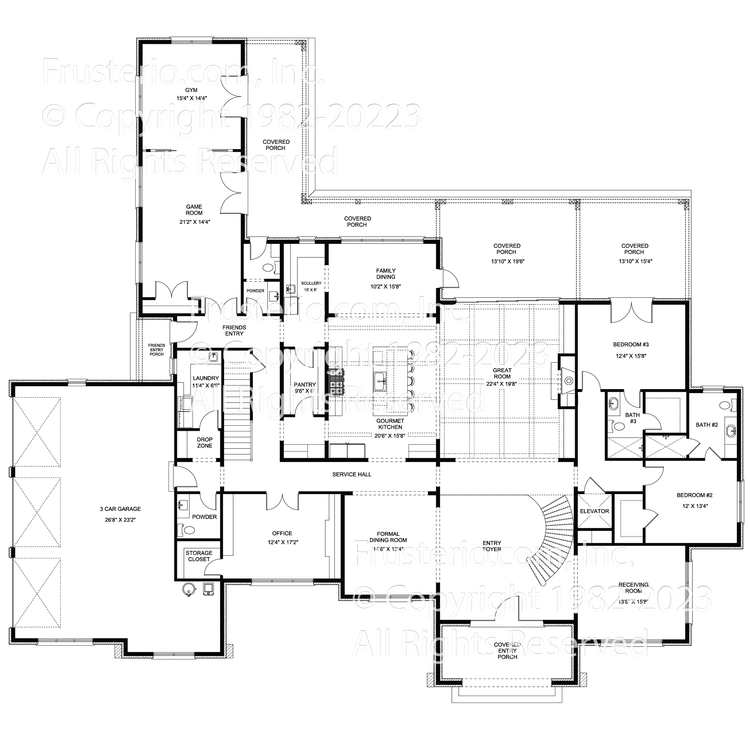 Tasha House Plan First Floor Plan