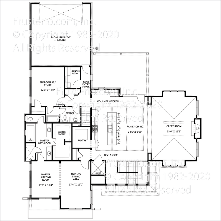 Brighton House Plan First Floor Plan