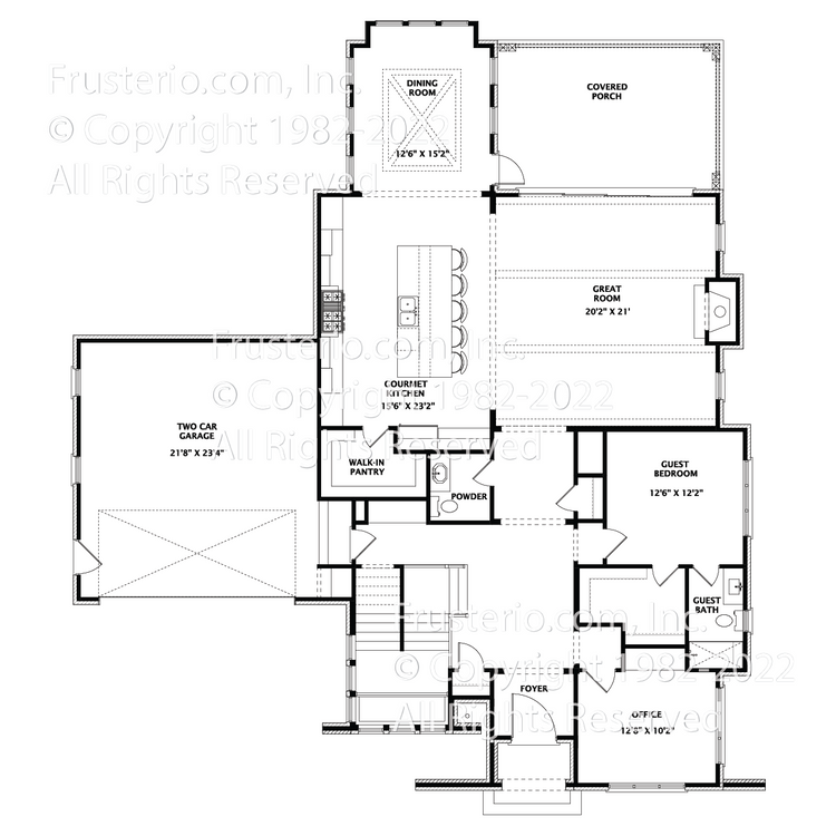 Ava House Plan First Floor Plan