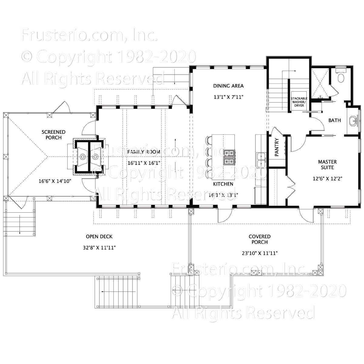 Truman House Plan First Floor Plan