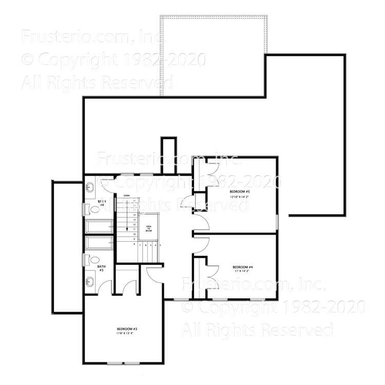 Layna House Plan 2nd Floor