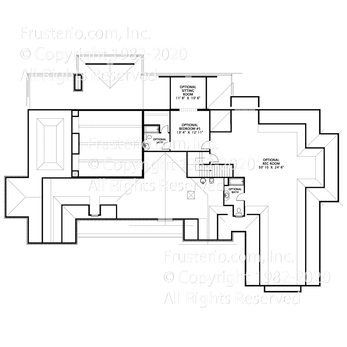 Dryden House Plan 2nd Floor