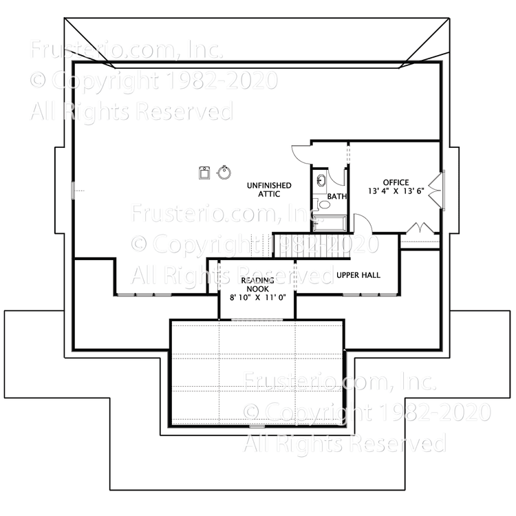 Fletcher House Plan 2nd Floor