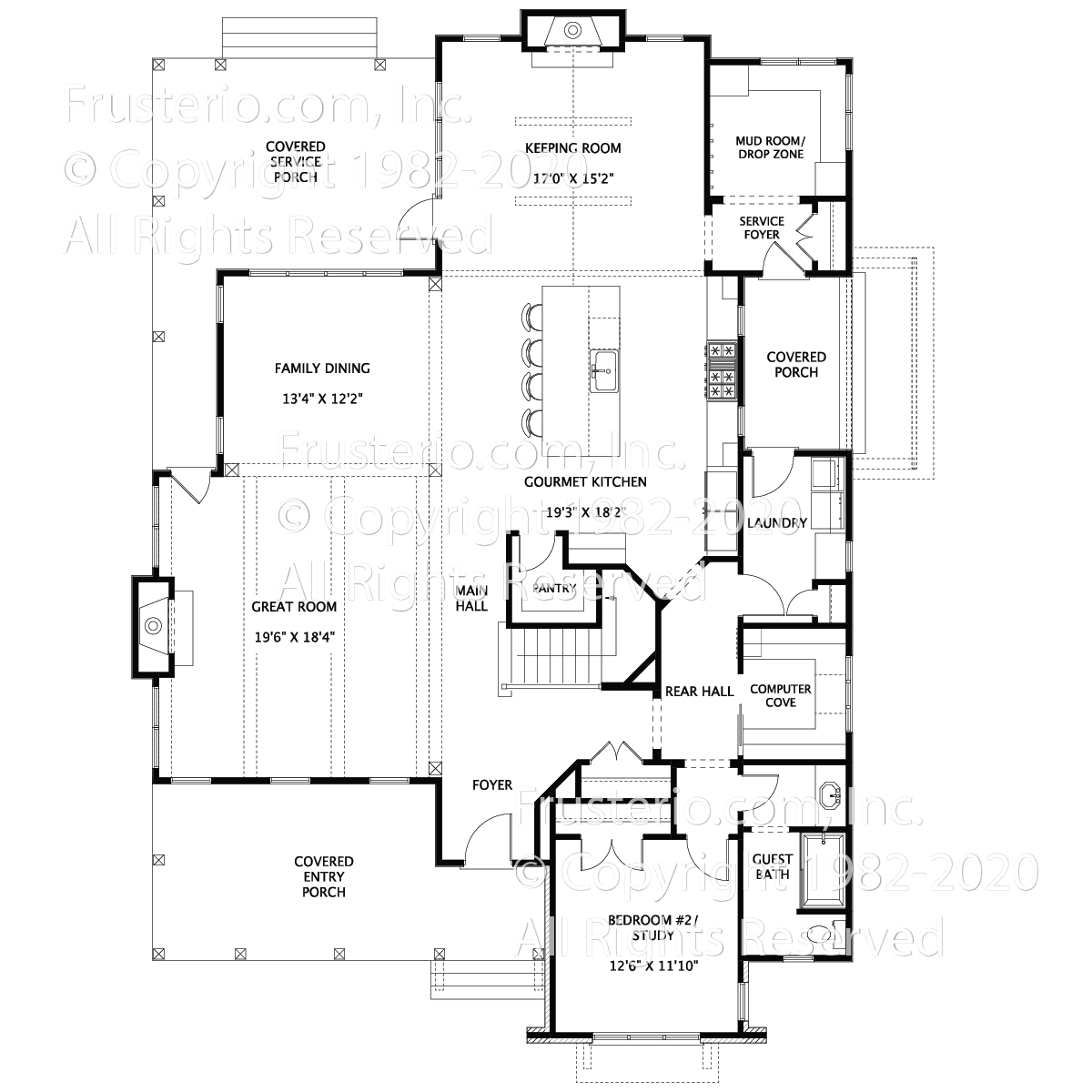 Danielle House Plan First Floor Plan