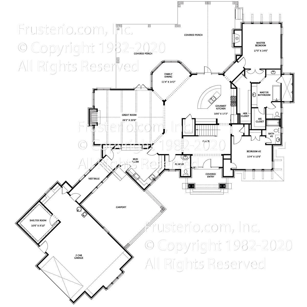 Presley House Plan First Floor Plan