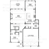 Ross House Plan First Floor Plan