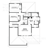 Kincaid House Plan 2nd Floor