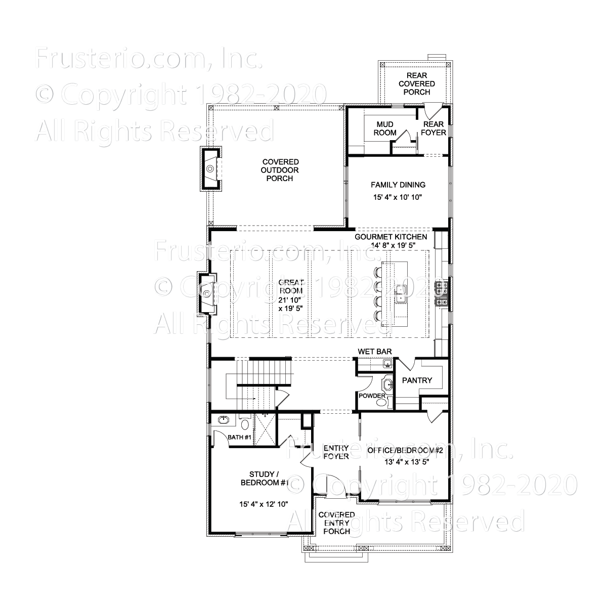 Penelope House Plan First Floor Plan
