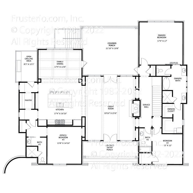 Kimberly House Plan First Floor Plan