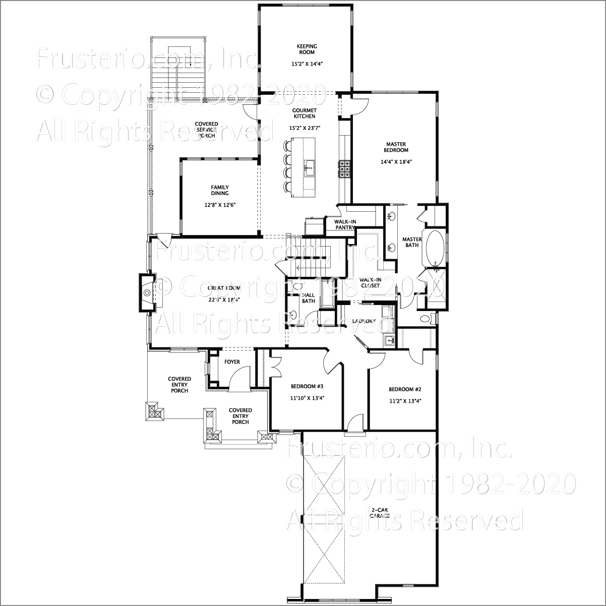 Omari House Plan First Floor Plan