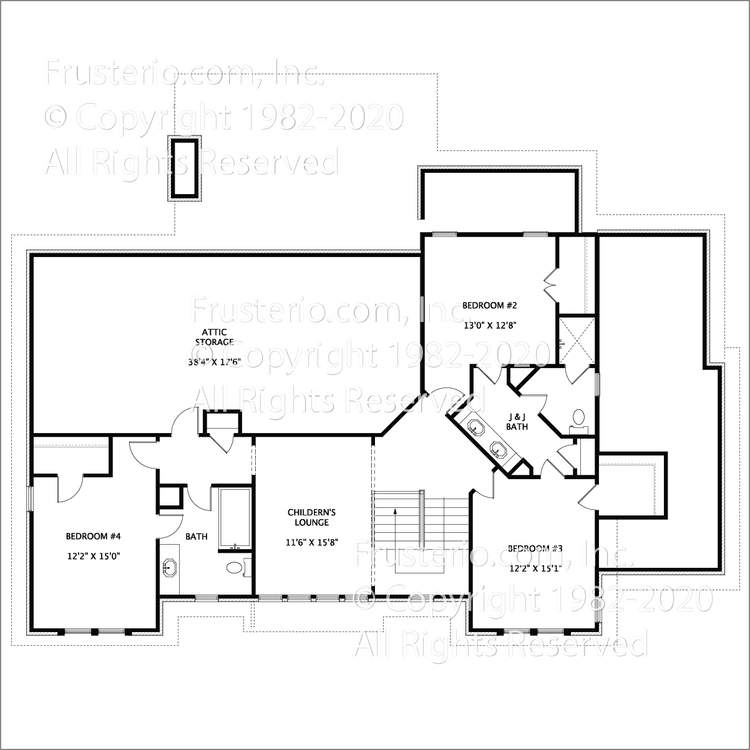 Grayton House Plan 2nd Floor