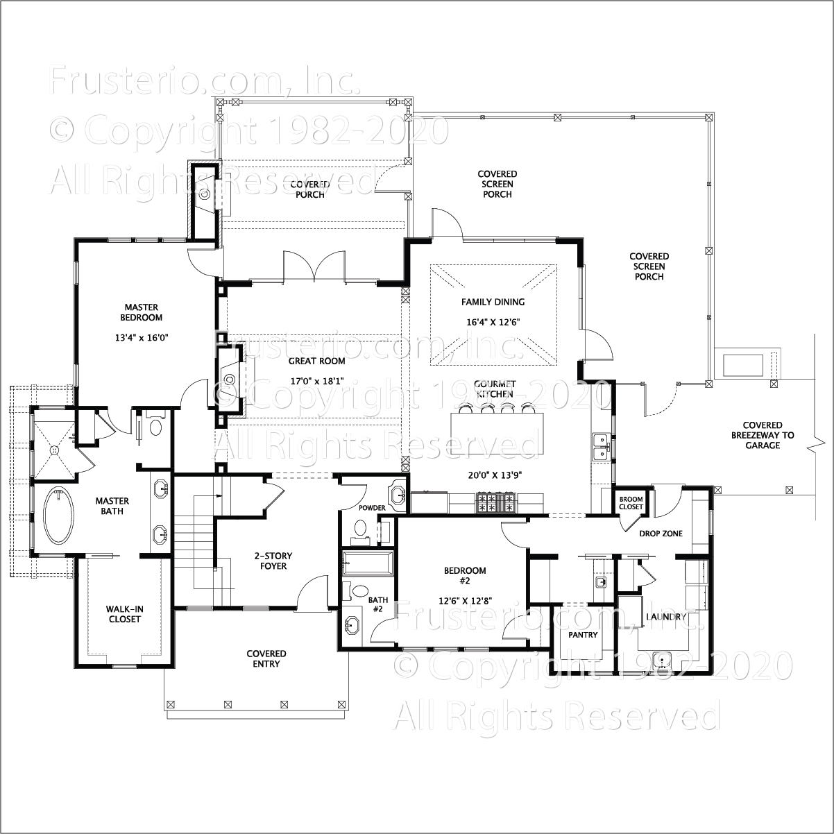 Young House Plan First Floor Plan