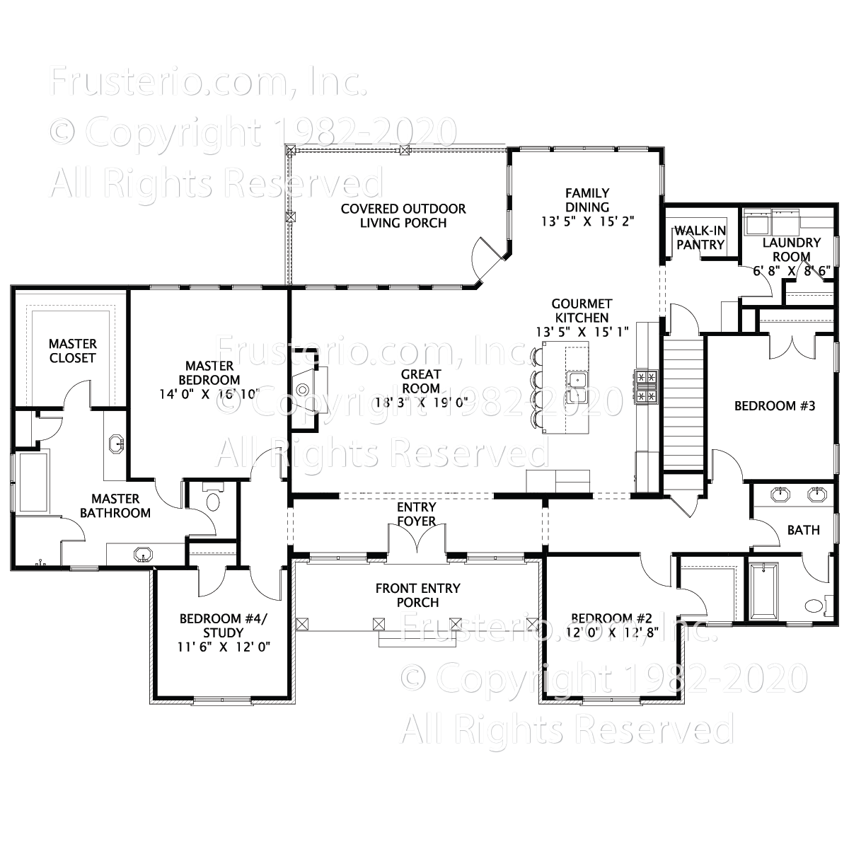 Otis House Plan First Floor Plan