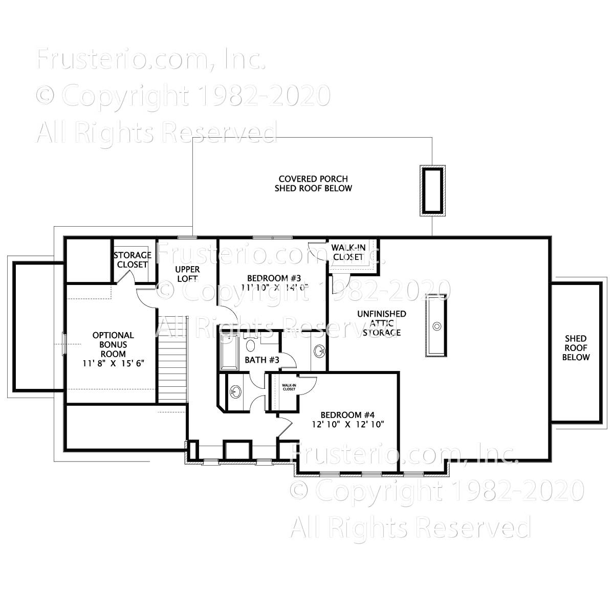 Manning House Plan 2nd Floor