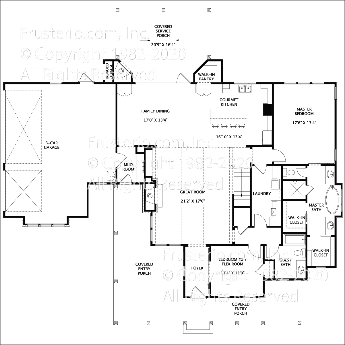 Anders House Plan First Floor Plan