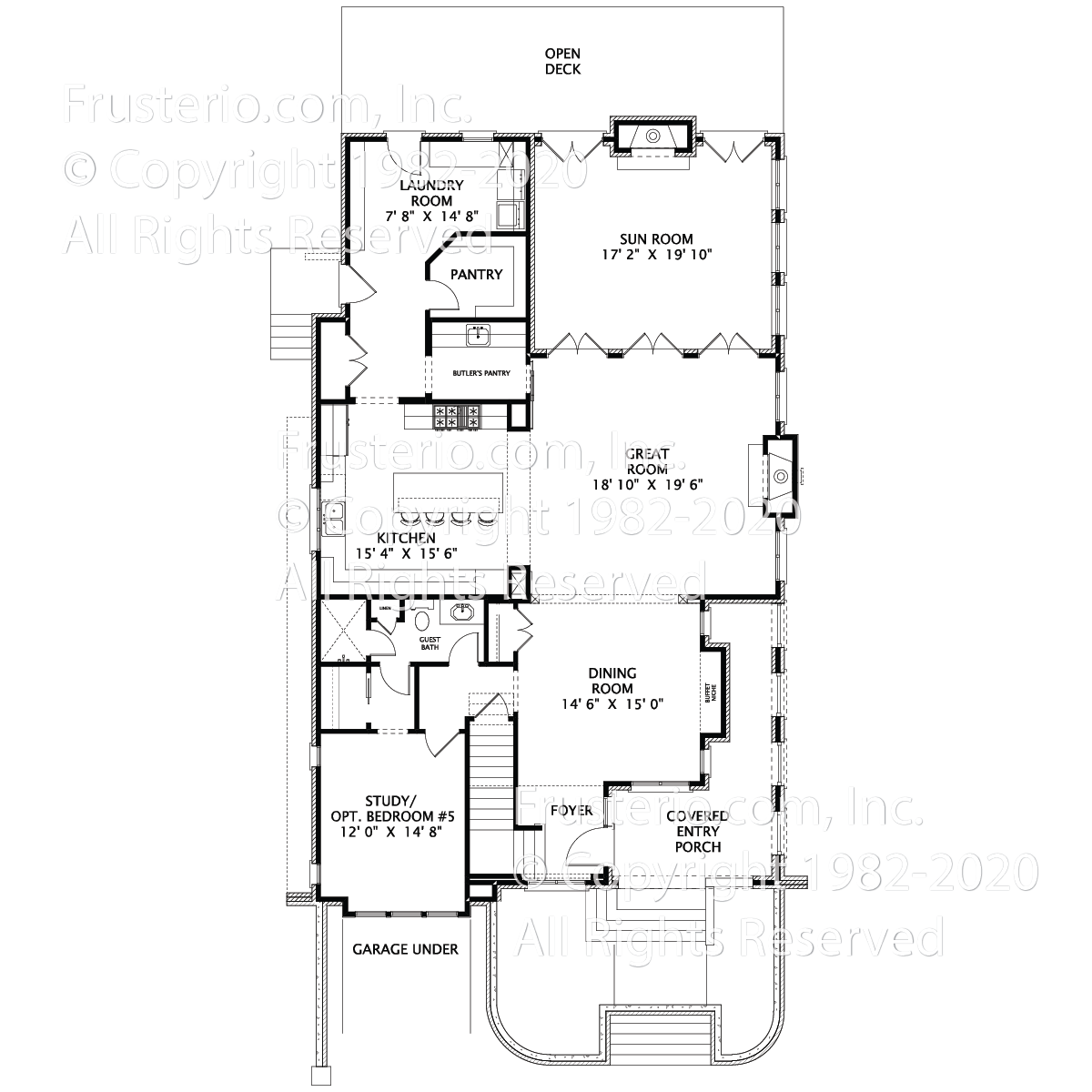 Gallagher House Plan First Floor Plan