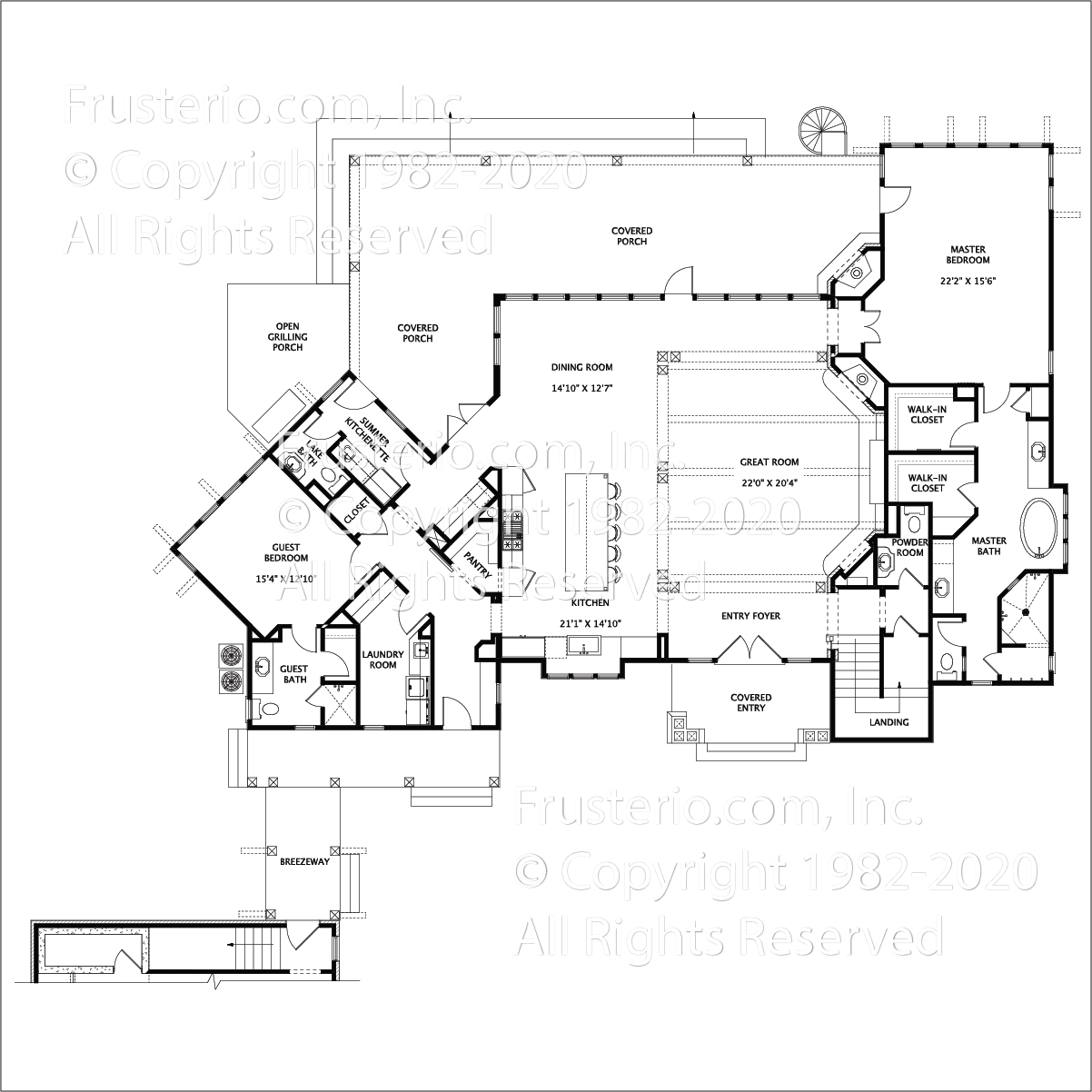Brynleigh House Plan First Floor Plan