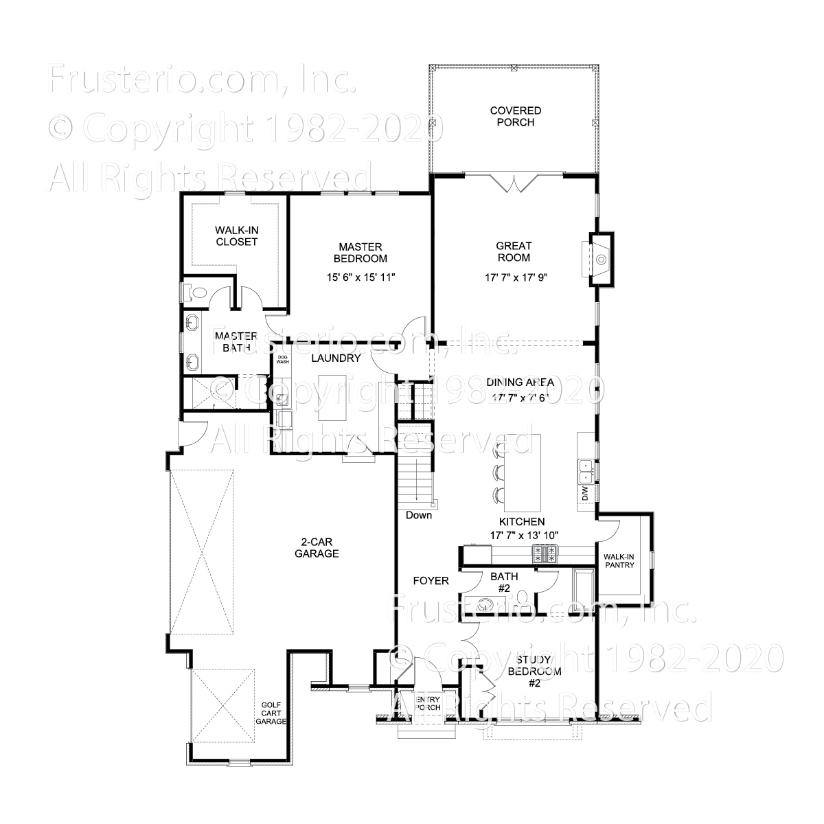 Everly House Plan First Floor Plan