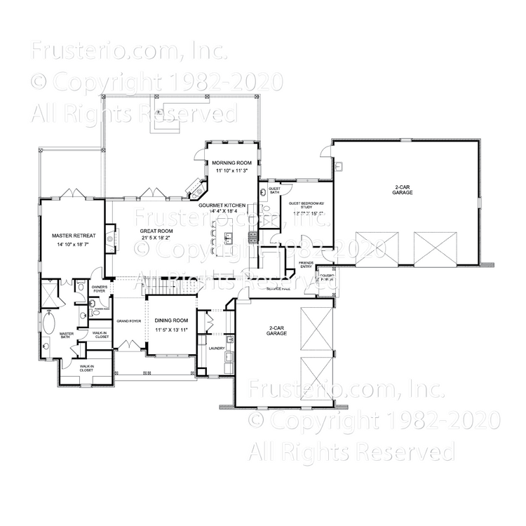 Arden House Plan First Floor Plan