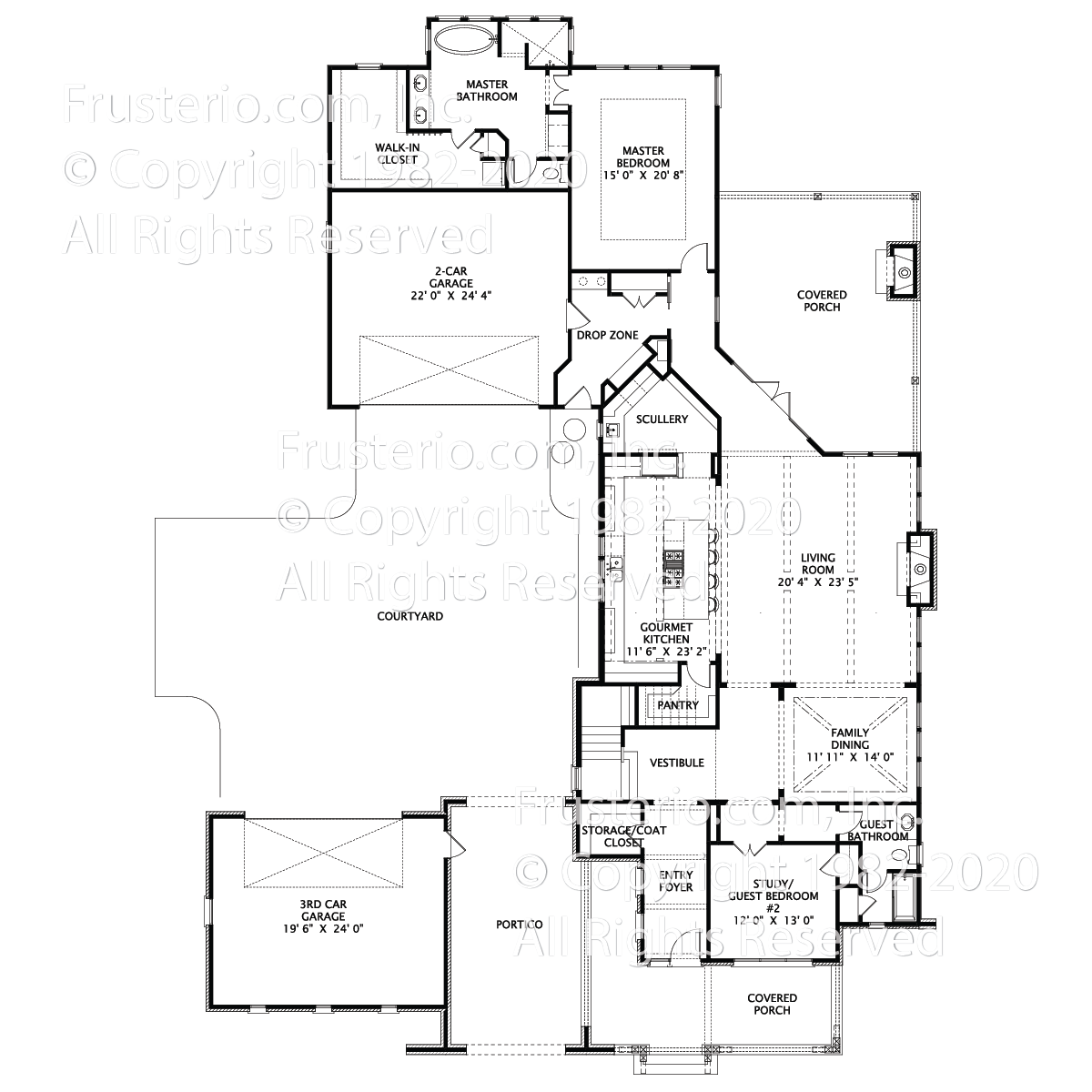 Flynn House Plan First Floor Plan