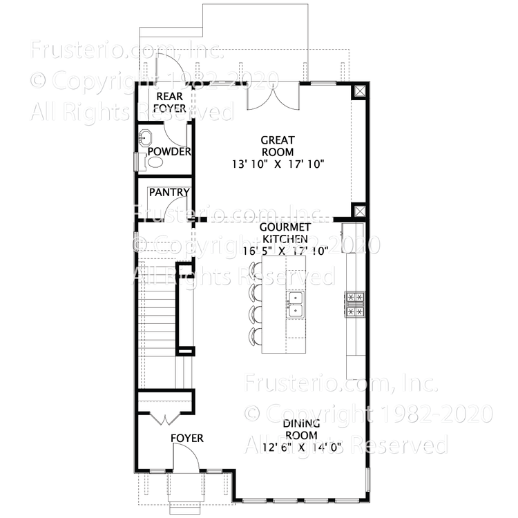 Aster House Plan First Floor Plan