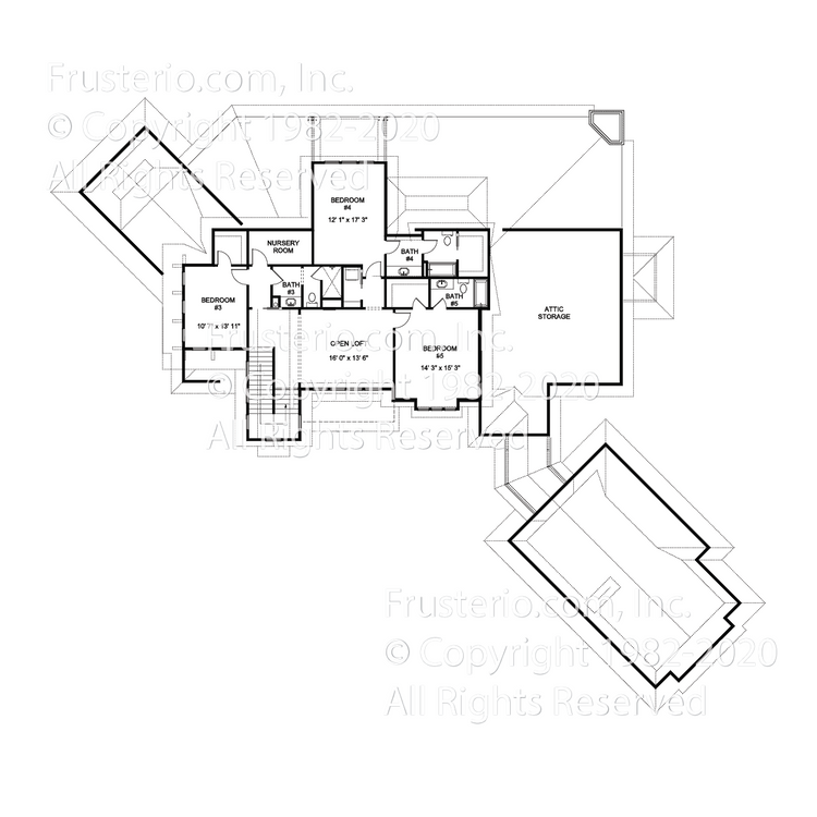 Morgan House Plan 2nd Floor