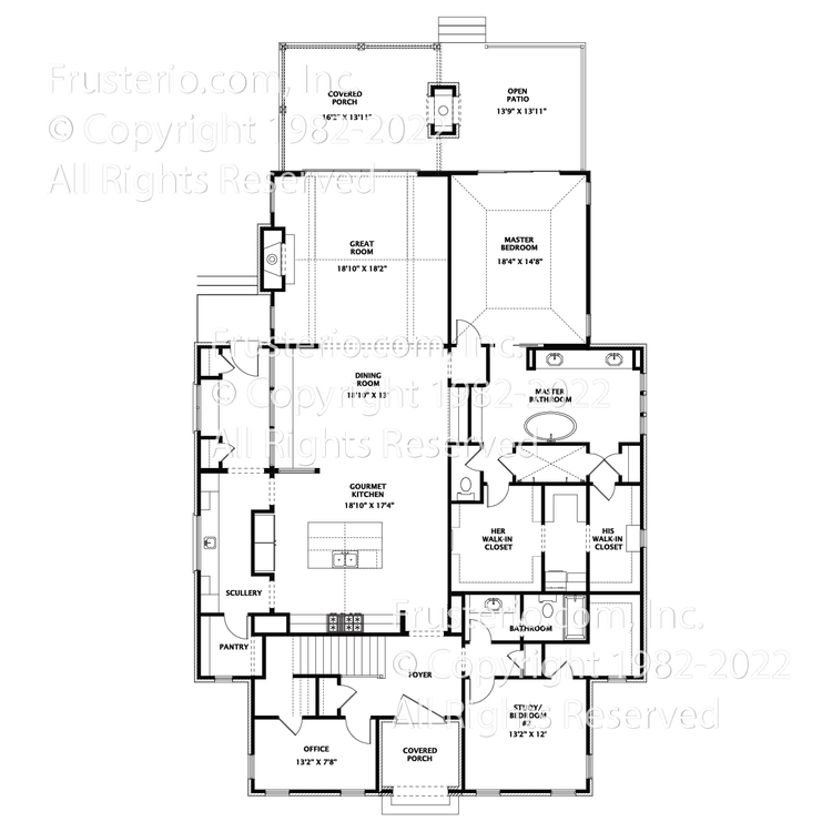 Jenna House Plan First Floor Plan