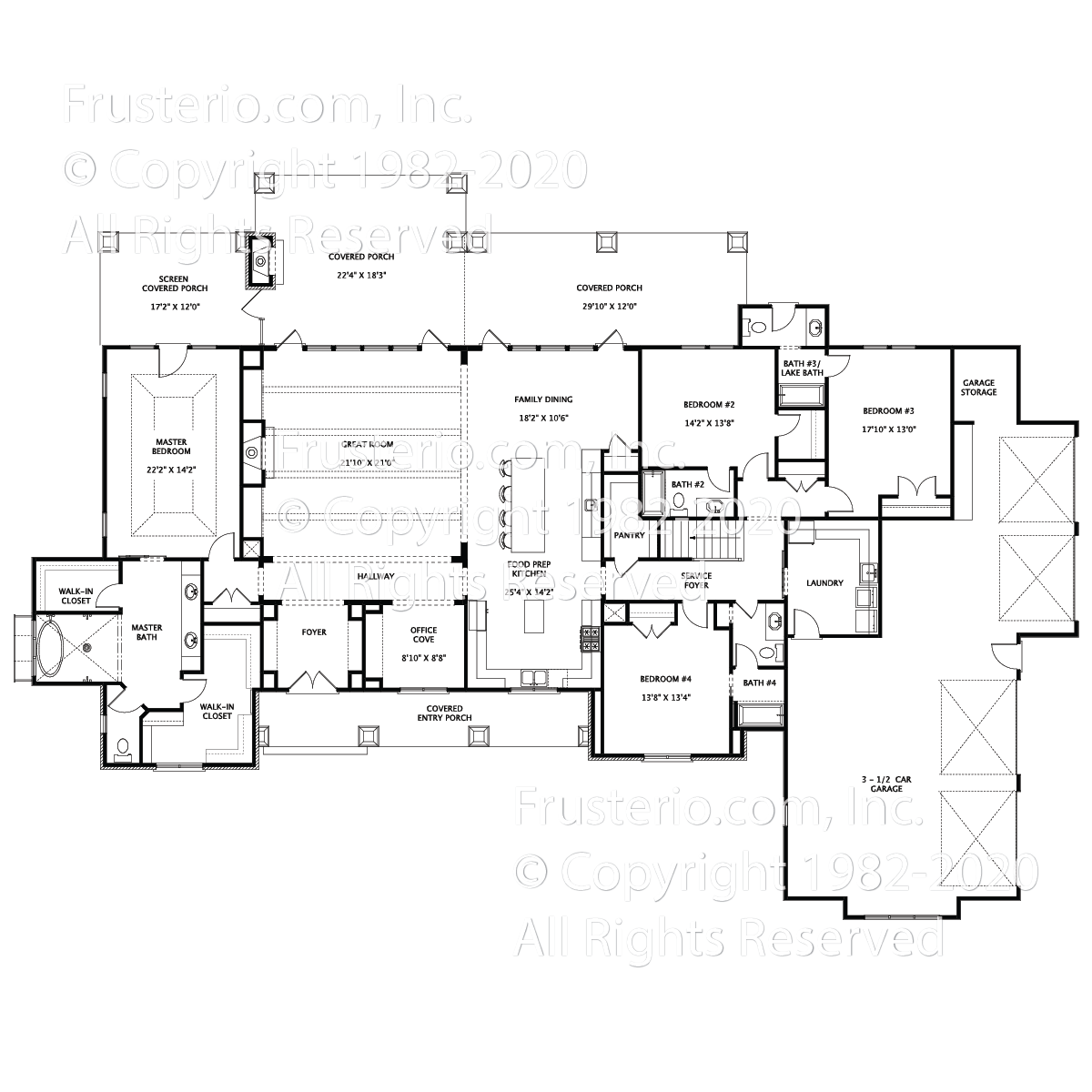 Dryden House Plan First Floor Plan