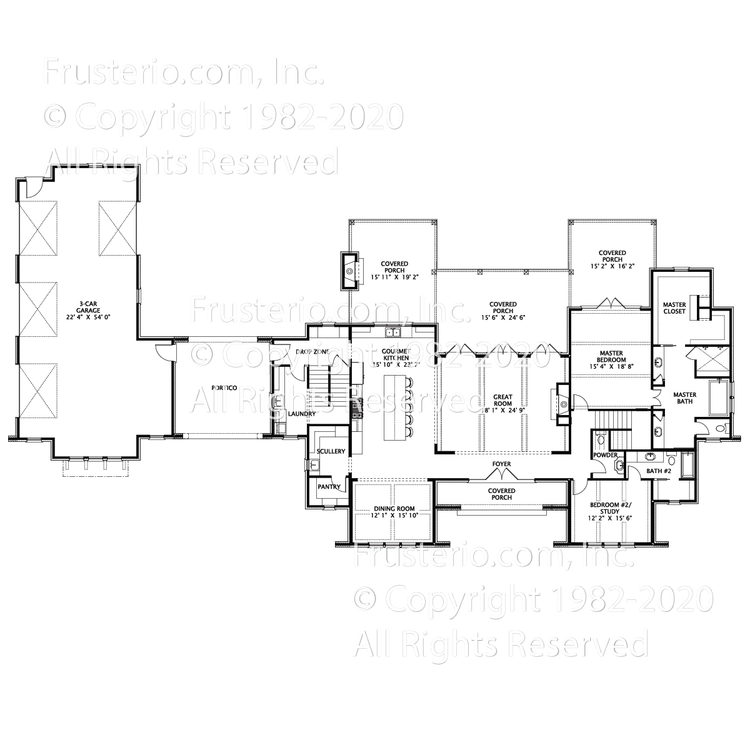 Peyton House Plan First Floor Plan