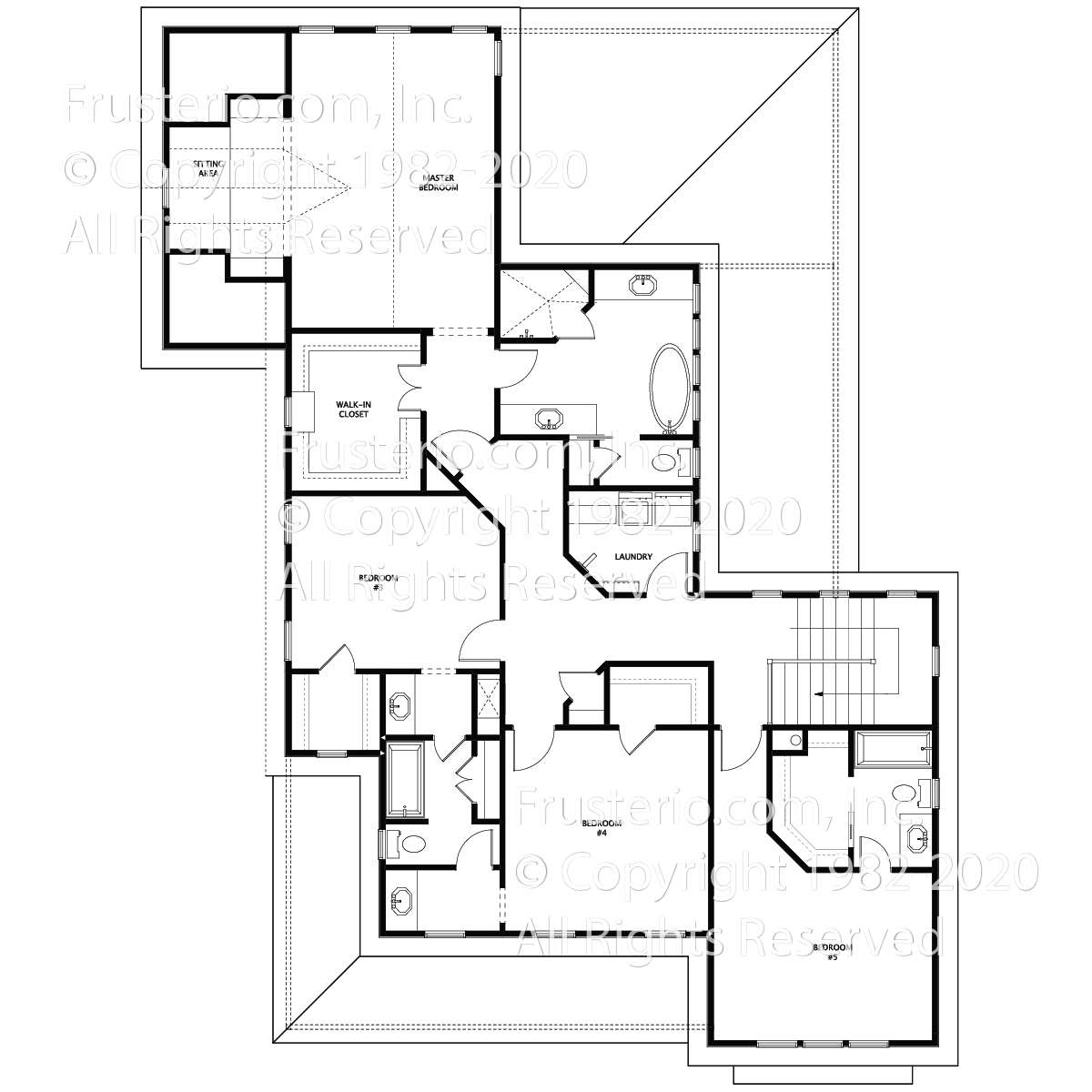 Haldor House Plan 2nd Floor