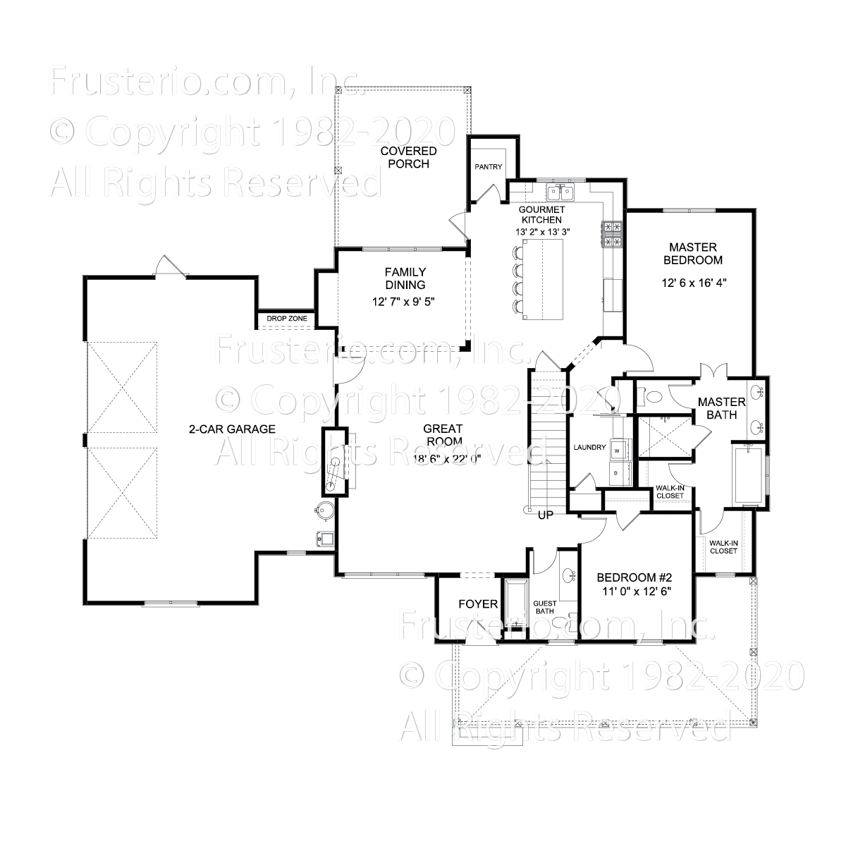 Melissa House Plan First Floor Plan