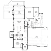 Ella House Plan First Floor Plan
