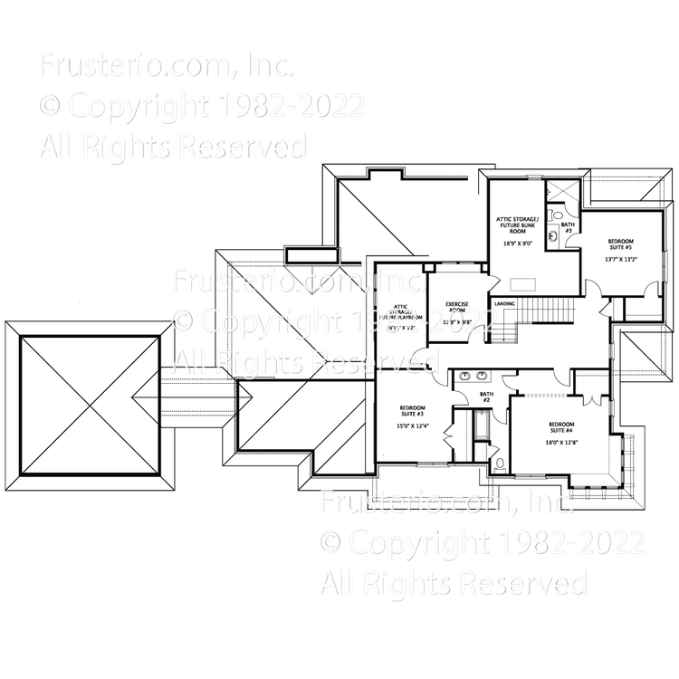 Aveline House Plan 2nd Floor