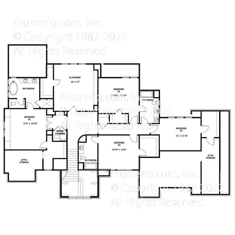 Isla House Plan 2nd Floor