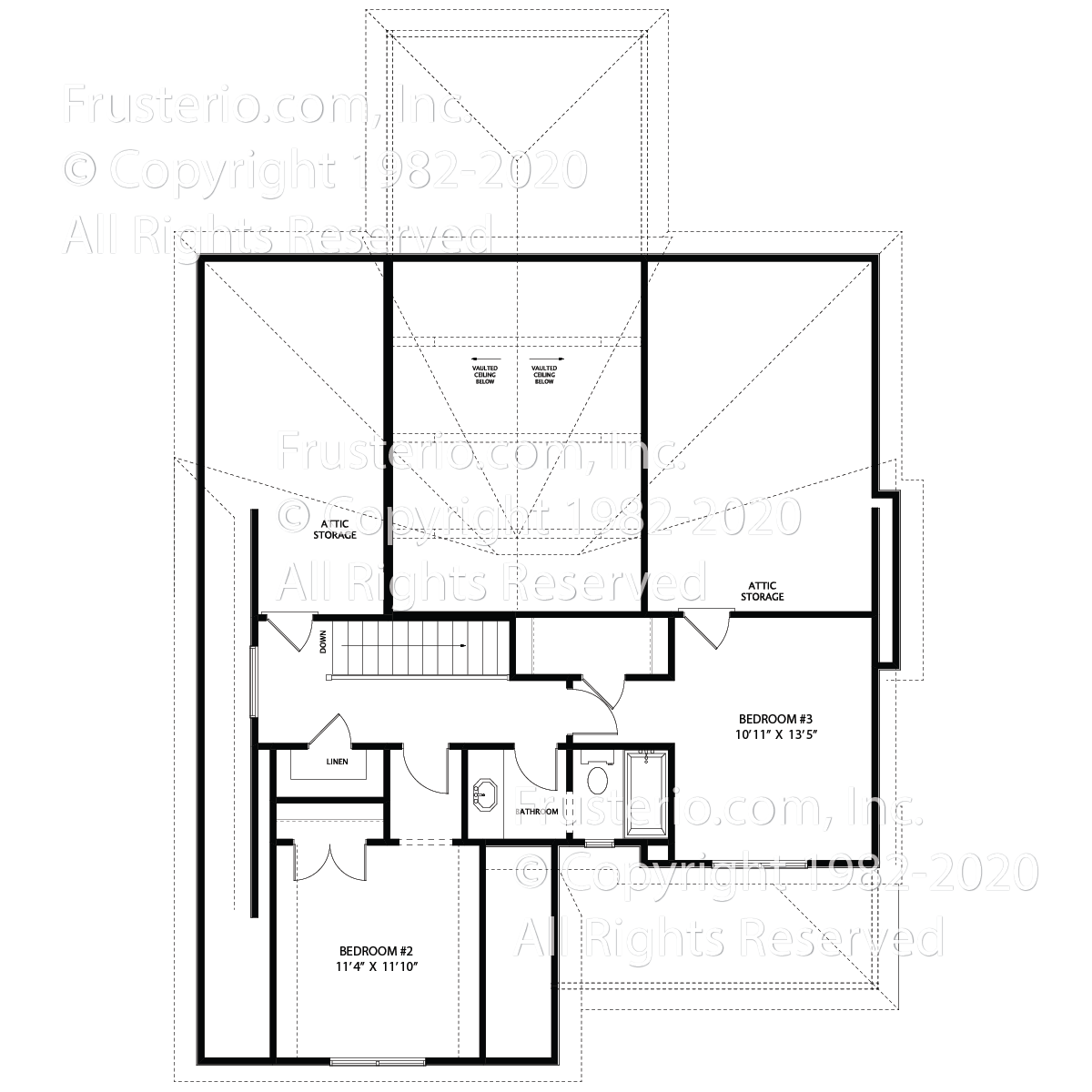 Oliver House Plan 2nd Floor